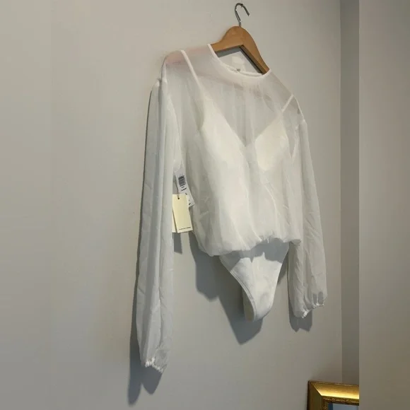 Brand new with tags ~ Wilfred XS Talmont Bodysuit in Oak - Picture 9 of 11